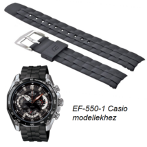 EF-550-1 Casio fekete műanyag szíj