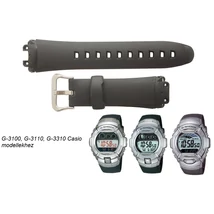 G-3310-1 G-3100 G-3110 Casio fekete műanyag szíj