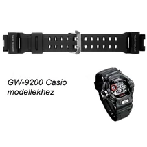 GW-9200 G-9200 Casio fekete műanyag szíj