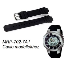 MRP-702-7A1 Casio fekete műanyag szíj