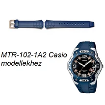 MTR-102-1A2 Casio kék műanyag szíj