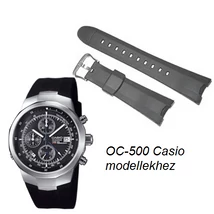 OC-500 Casio fekete műanyag szíj
