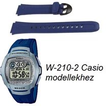 W-210-2 Casio kék műanyag szíj