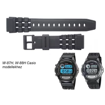 W-87 W-88 Casio fekete műanyag szíj