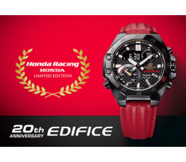 ECB-10HR-1AER Casio Edifice férfi karóra Honda Racing, Limitált kiadás