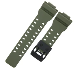 GA-700UC-3A Casio zöld műanyag szíj
