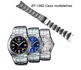 EF-126D Casio fémszíj