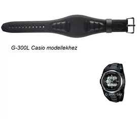 G-300L Casio fekete műanyag szíj