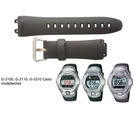 G-3310-1 G-3100 G-3110 Casio fekete műanyag szíj