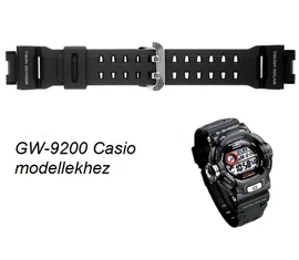 GW-9200 G-9200 Casio fekete műanyag szíj