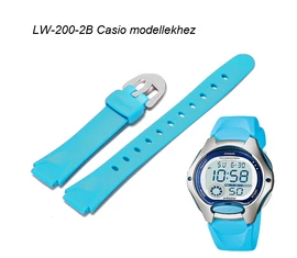 LW-200-2B Casio világoskék műanyag szíj