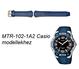 MTR-102-1A2 Casio kék műanyag szíj