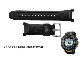 PRG-240B-2 Casio fekete műanyag szíj