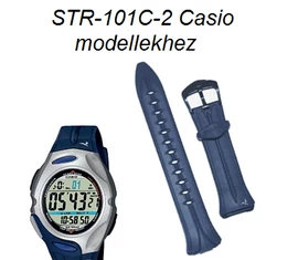 STR-101C-2 Casio kék műanyag szíj