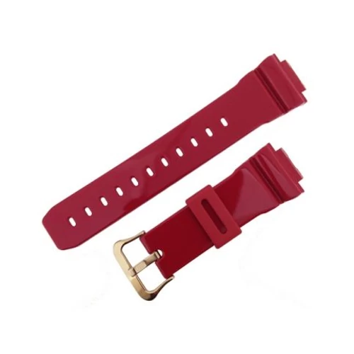 DW-6930A-4 GW-M5630 Casio piros színű műanyag szíj
