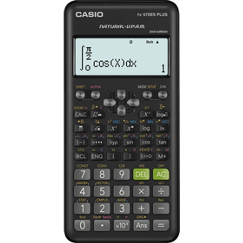 FX 570ES Plus 2 Casio tudományos számológép -417 funkció