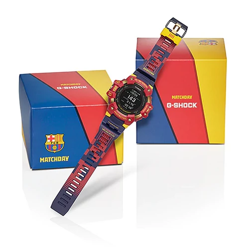 GBD-H1000BAR-4ER CASIO G-Shock G-Squad Férfi karóra -Barcelona Limitált kiadás