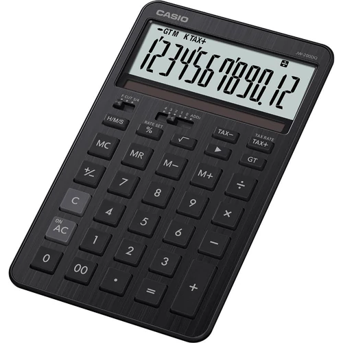 JW 200 SC DQ BK Casio asztali számológép