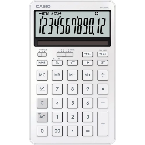 JW 200 SC DQ WE Casio asztali számológép