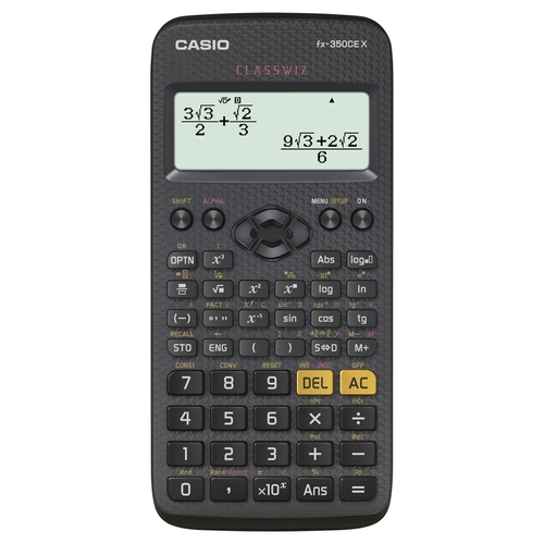 FX 350 CE X Casio tudományos számológép -379 funkció