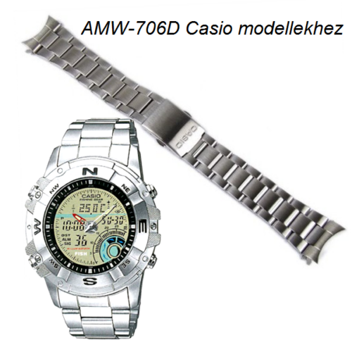 AMW-706D Casio fémszíj