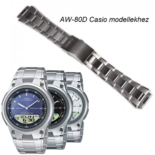 AW-80D AW-82D Casio fémszíj