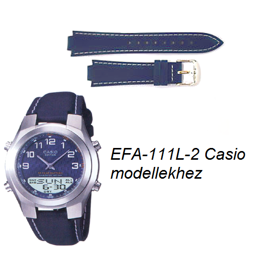EFA-111L-2 Casio kék bőrszíj