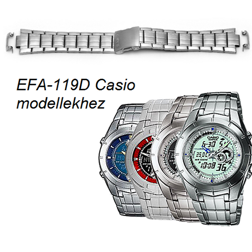 EFA-119D Casio fémszíj