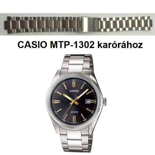 MTP-1302D Casio fémszíj