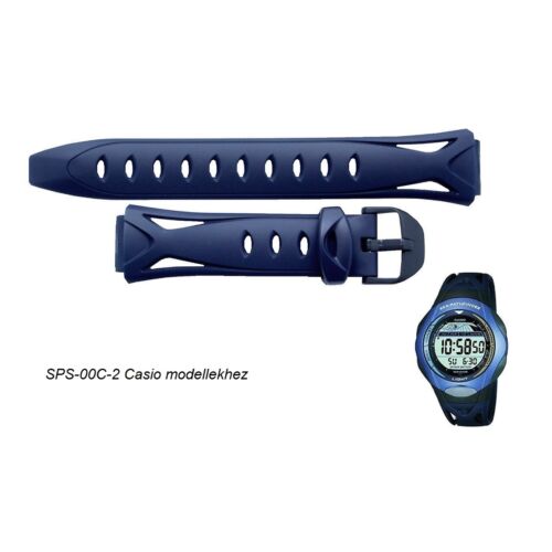 SPS-300C-2 Casio kék műanyag szíj