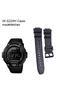 W-S220H Casio fekete műanyag szíj