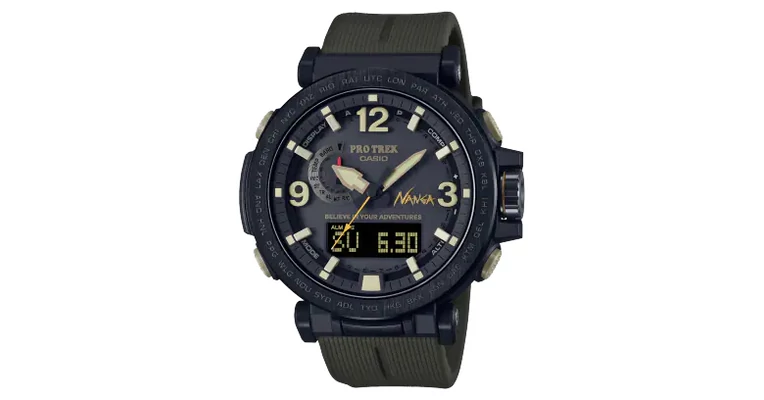 PRW-6630NA-1A3 Casio Pro-Trek Férfi karóra, Nanga kiadás